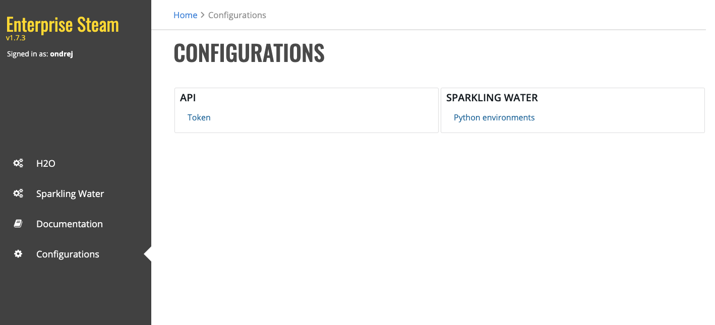 User Configuration